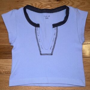 Urban Outfitters Lavender Crop Top